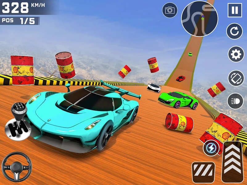 Car Stunt Races Mega Ramp ۳d - عکس بازی موبایلی اندروید