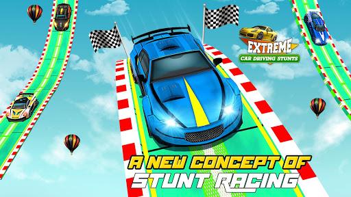 Ultimate Car Stunts Race Games - Gameplay image of android game
