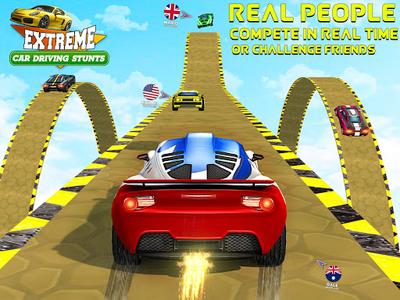 Ultimate Car Stunts Races - New Racing Games 2021 - عکس بازی موبایلی اندروید