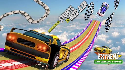 Ultimate Car Stunts Race Games - Gameplay image of android game