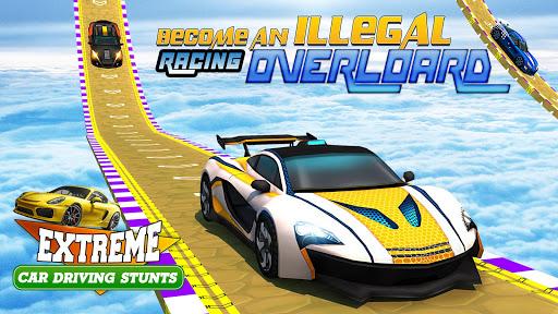 Ultimate Car Stunts Race Games - Gameplay image of android game