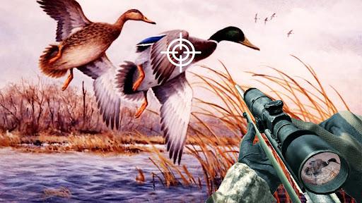 Birds Hunting Sniper Shooting - Gameplay image of android game