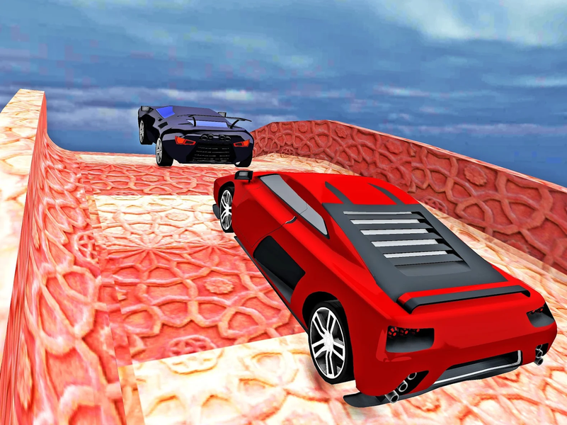 Mega Ramp Car Stunt Car Games - Image screenshot of android app