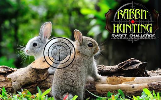 Rabbit Hunting Bow Games - Gameplay image of android game