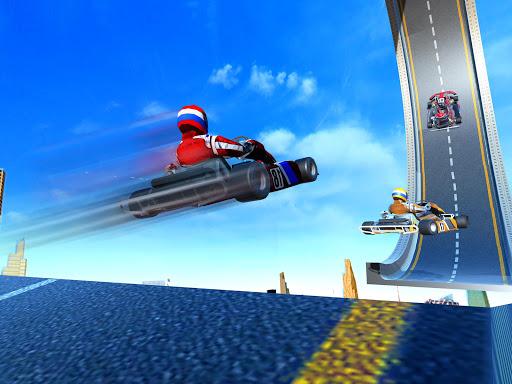 Ultimate Derby Stunts: US fast car racing games - Gameplay image of android game