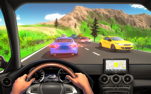 Speedy Traffic Car Racer - عکس بازی موبایلی اندروید