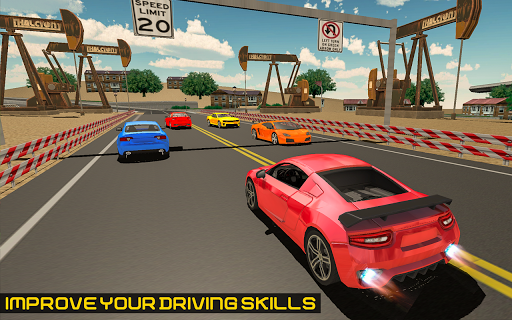 Speedy Traffic Car Racer - عکس بازی موبایلی اندروید