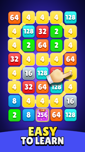 ۲۲۴۸ - Number Merge Games ۲۰۴۸ - عکس بازی موبایلی اندروید