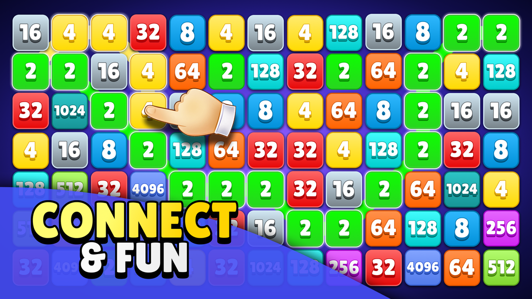 ۲۲۴۸ - Number Merge Games ۲۰۴۸ - عکس بازی موبایلی اندروید