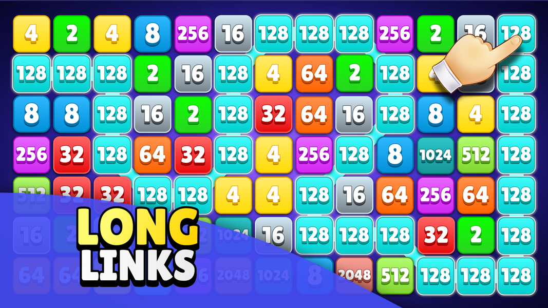 ۲۲۴۸ - Number Merge Games ۲۰۴۸ - عکس بازی موبایلی اندروید