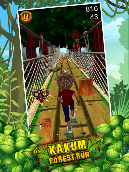 Kakum Forest Run - Gameplay image of android game