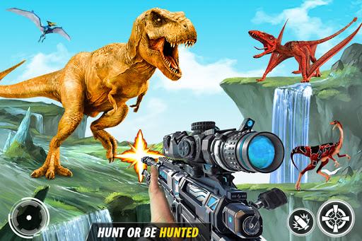 Dino Hunter: Jungle Survival - Gameplay image of android game