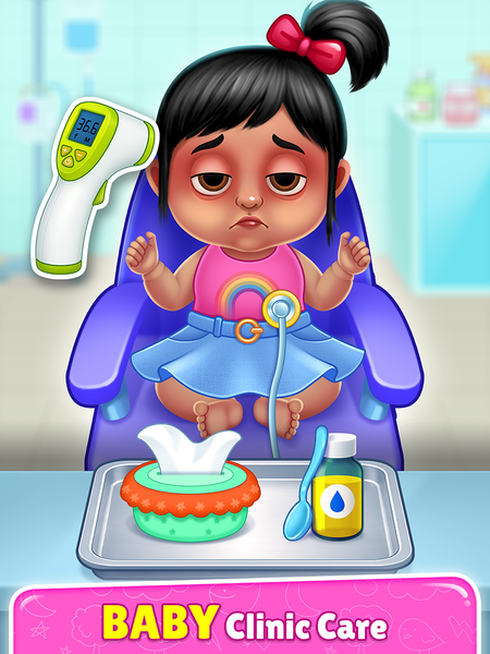 BabySitter: Baby Care Games - Gameplay image of android game