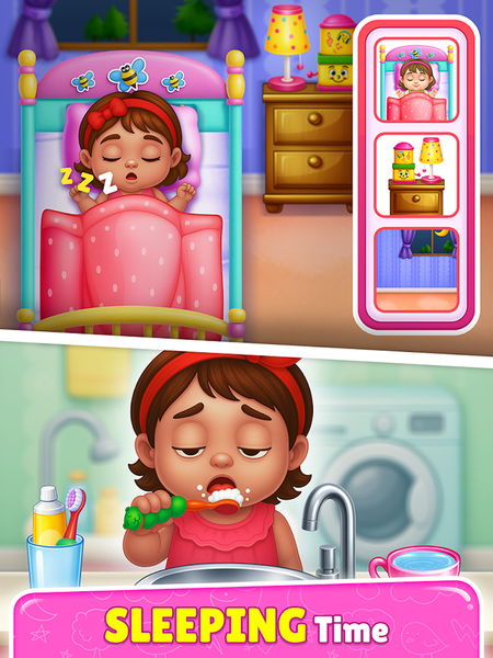 BabySitter: Baby Care Games - Gameplay image of android game