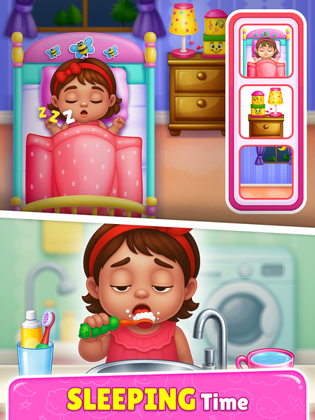 BabySitter: Baby Care Games - Gameplay image of android game