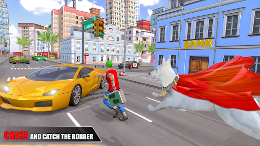 Rope Hero: Rope Superhero Game - Gameplay image of android game