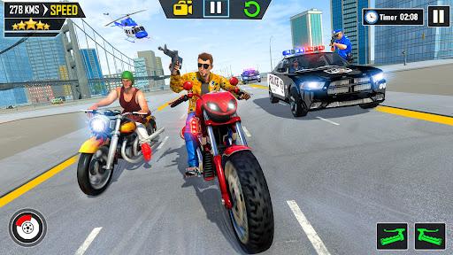Police Motor Bike Crime Chase - عکس بازی موبایلی اندروید