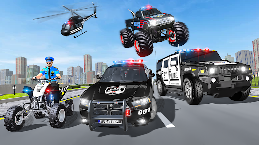 Police Car Chase: Car Games - عکس برنامه موبایلی اندروید