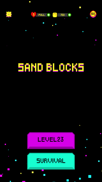 Sand Blocks - Gameplay image of android game