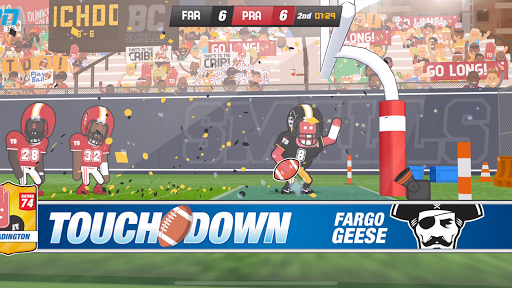 Touchdowners 2 - Mad Football - Gameplay image of android game