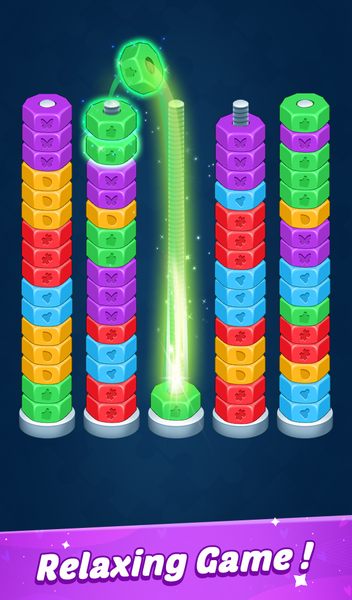 Nuts & Bolts: Screw Sorting 3D - Gameplay image of android game