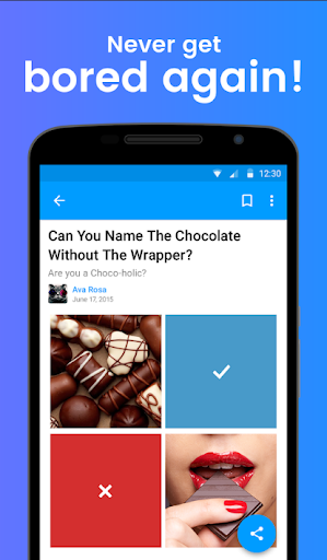 Playbuzz Quiz - Image screenshot of android app