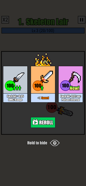 Weapon Ball Battles - Gameplay image of android game