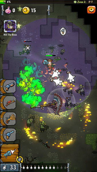 Wild Zombie West - عکس بازی موبایلی اندروید