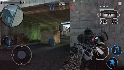 Multiplayer shooting arena A2S2K - Gameplay image of android game