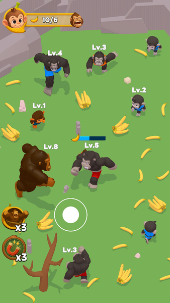 Rise of Apes Fighting Game - عکس بازی موبایلی اندروید