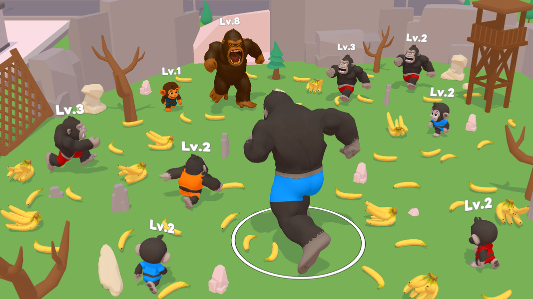 Rise of Apes Fighting Game - عکس بازی موبایلی اندروید