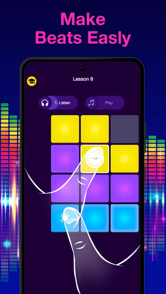 Drum Pad Stars - DJ Drum Pad - عکس برنامه موبایلی اندروید
