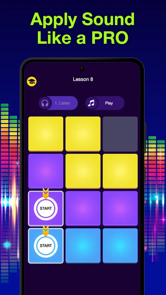 Drum Pad Stars - DJ Drum Pad - عکس برنامه موبایلی اندروید