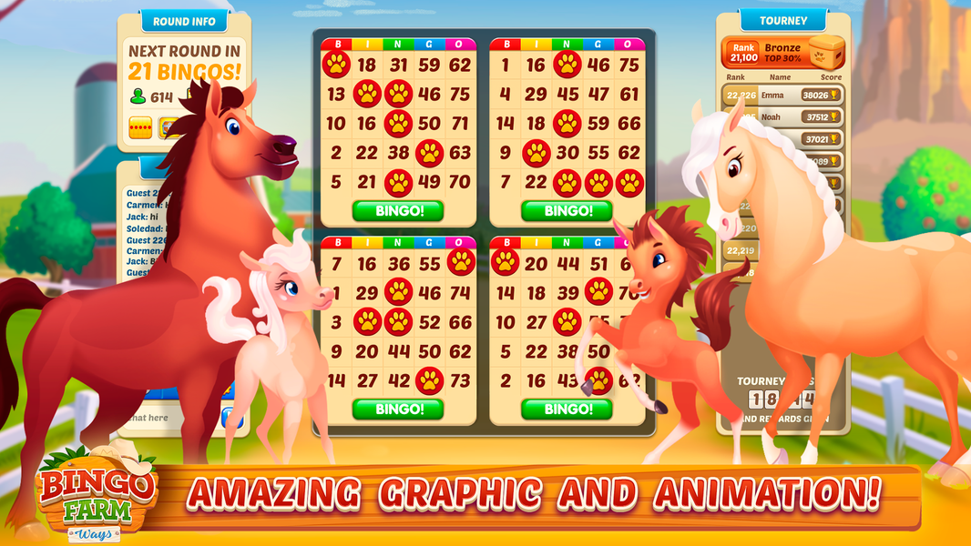 Bingo Farm Ways: Bingo Games - عکس برنامه موبایلی اندروید