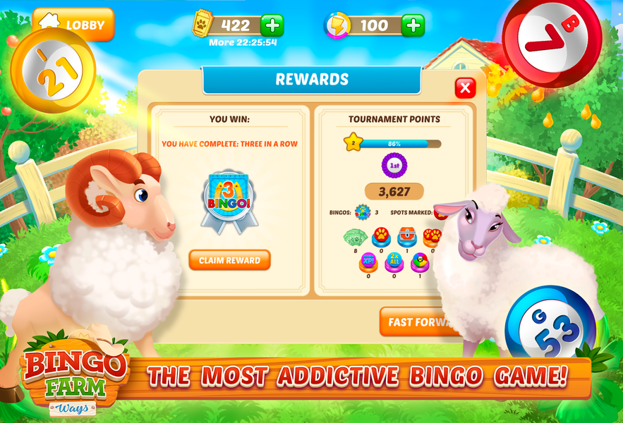 Bingo Farm Ways: Bingo Games - Image screenshot of android app