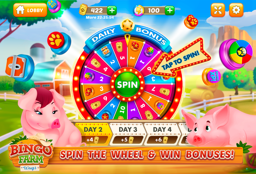 Bingo Farm Ways: Bingo Games - Image screenshot of android app