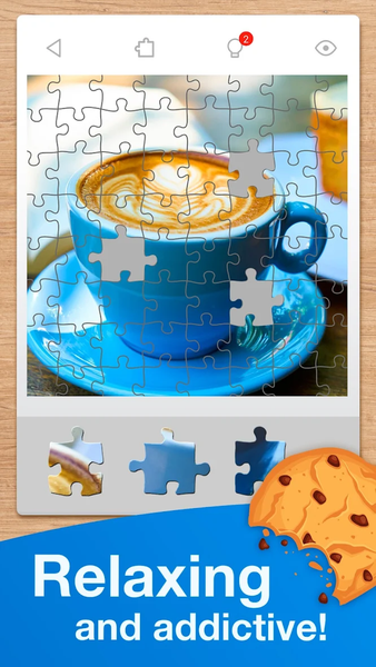 Jigsaw Puzzles Amazing Art - Gameplay image of android game