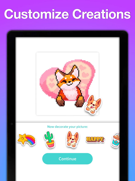 PixelArt Saga - عکس بازی موبایلی اندروید