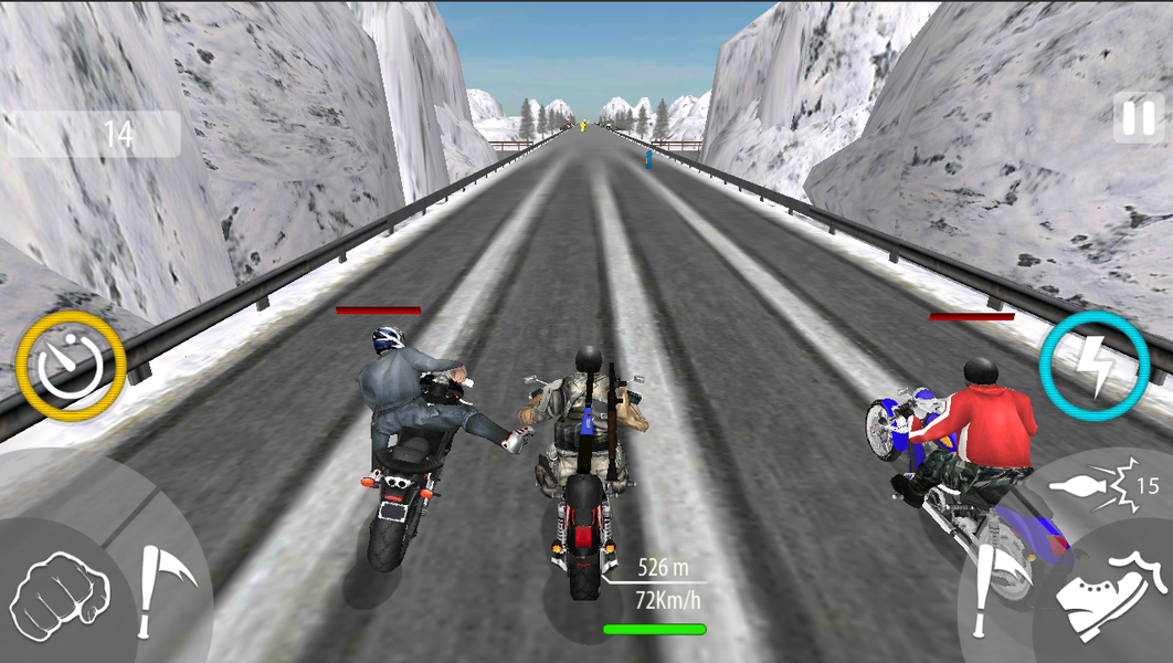Moto Cross Madness: Crazy Bike - عکس بازی موبایلی اندروید