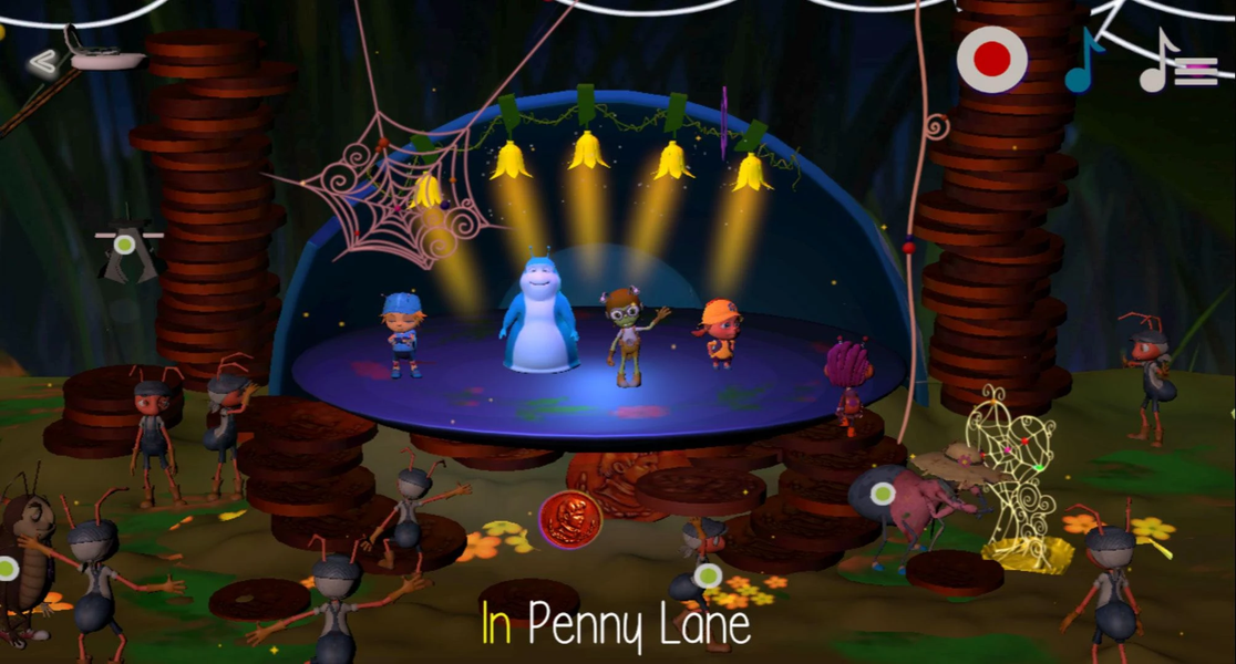 Beat Bugs: Sing-Along - Gameplay image of android game