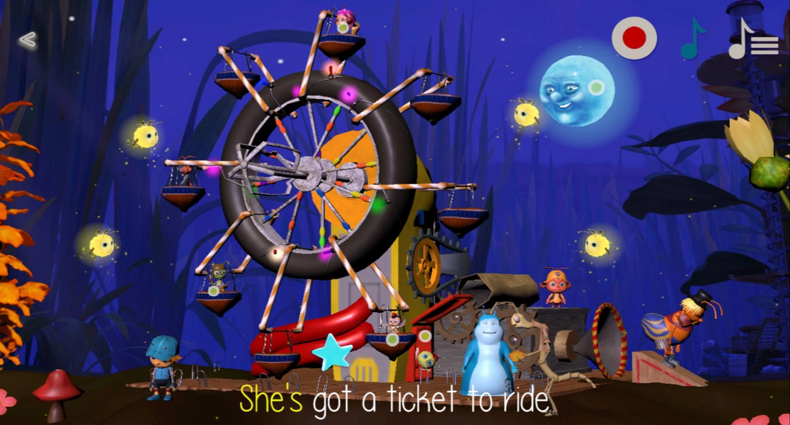 Beat Bugs: Sing-Along - Gameplay image of android game