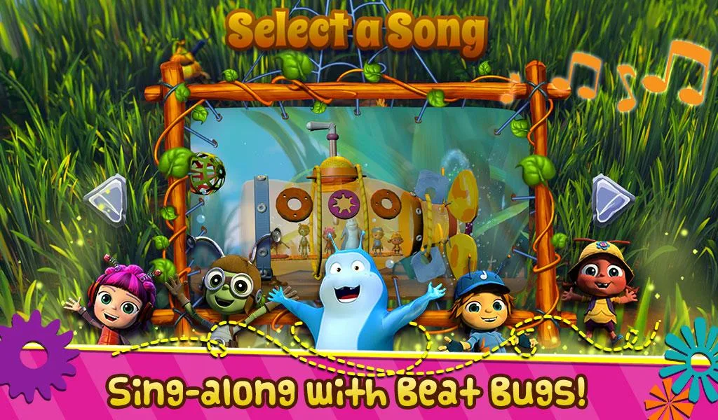 Beat Bugs: Sing-Along - Gameplay image of android game