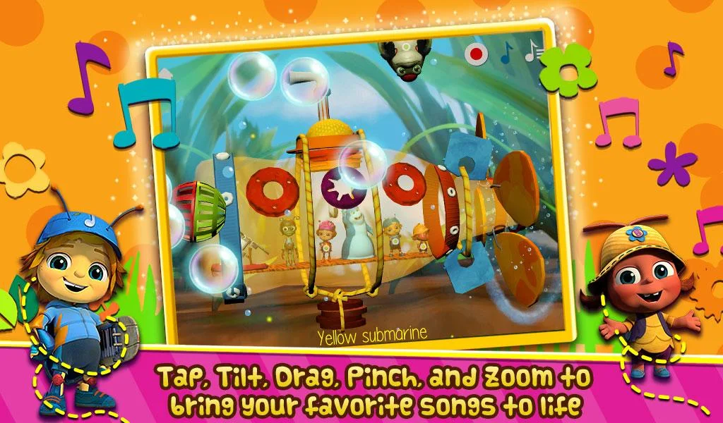 Beat Bugs: Sing-Along - Gameplay image of android game