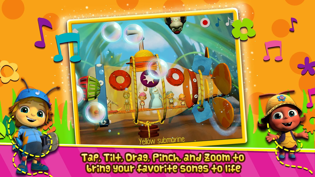 Beat Bugs: Sing-Along - Gameplay image of android game
