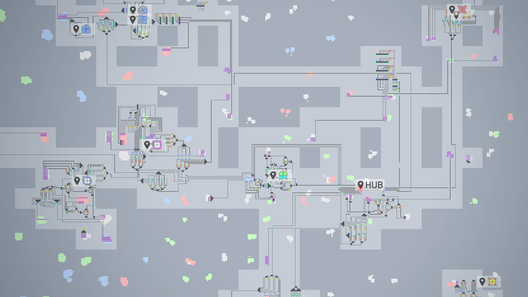 Shapez - Factory Game - Gameplay image of android game