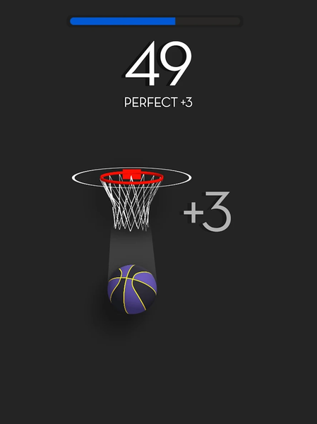 Dunk Stroke-۳D Basketball - عکس بازی موبایلی اندروید