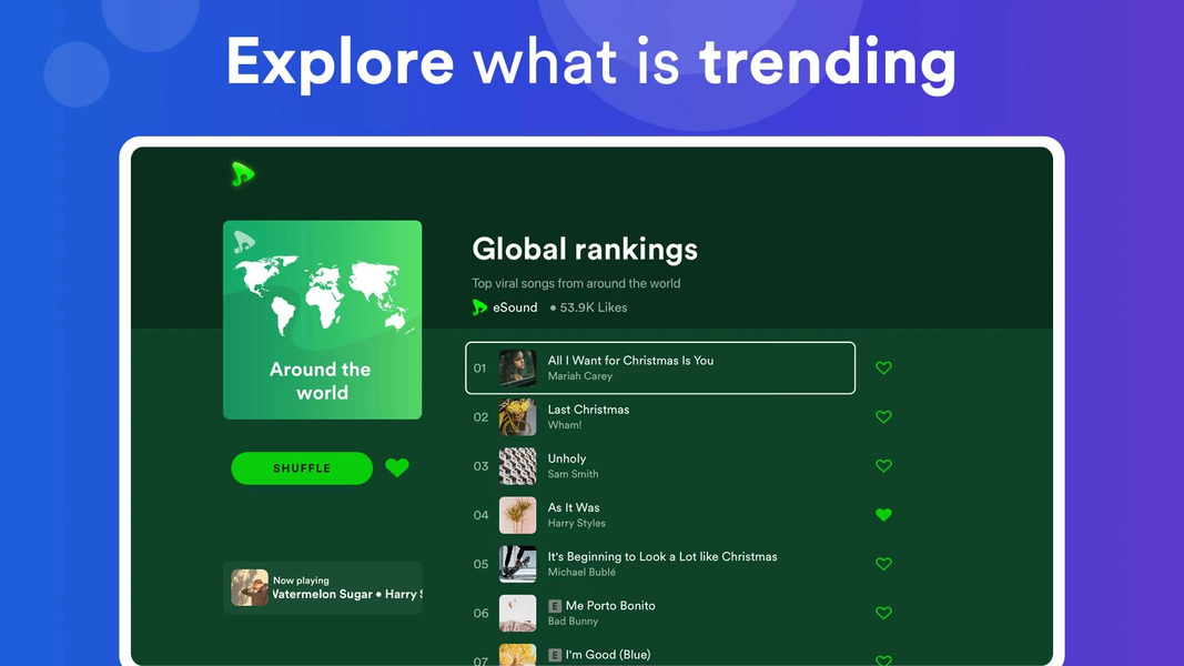 eSound: MP۳ Music Player App - عکس برنامه موبایلی اندروید