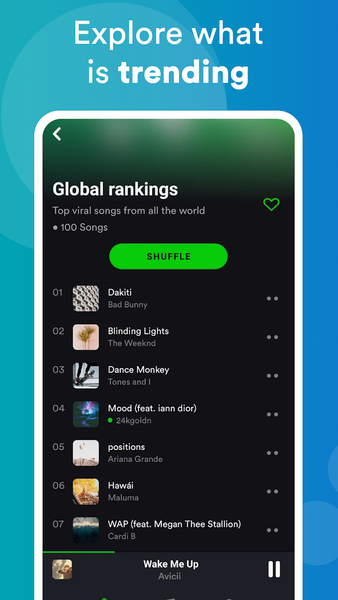 eSound: MP۳ Music Player App - عکس برنامه موبایلی اندروید