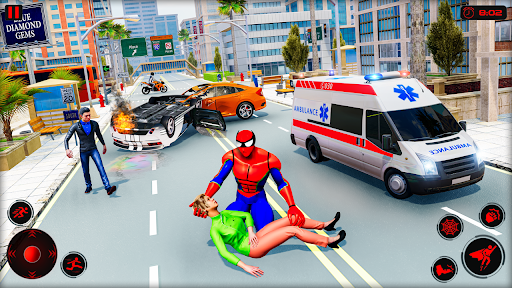 Spider Hero- Superhero Games - عکس برنامه موبایلی اندروید