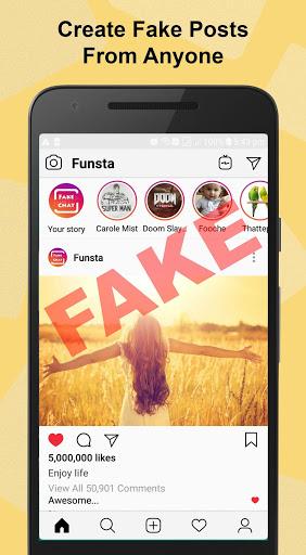 Funsta - Post and Direct Prank - عکس برنامه موبایلی اندروید